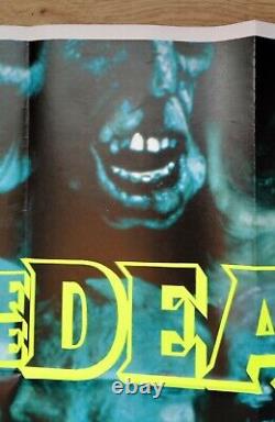 DAY OF THE DEAD (1985) original UK quad movie poster Romero ZOMBIE horror