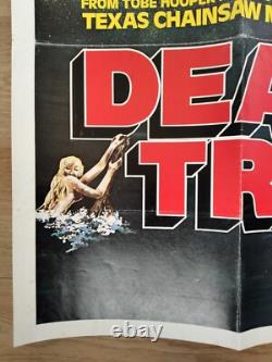 DEATH TRAP (EATEN ALIVE) (1977) rare original UK quad poster -Tobe Hooper horror