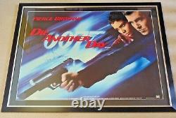 DIE ANOTHER DAY UK QUAD CINEMA MOVIE POSTER 2002 BOND 007 SIGNED Pierce Brosnan