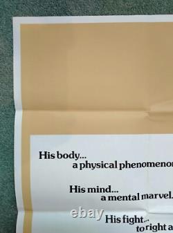 DOC SAVAGE THE MAN OF BRONZE (1975) original UK quad movie poster