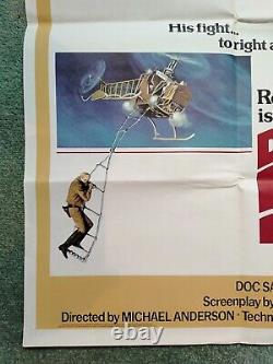 DOC SAVAGE THE MAN OF BRONZE (1975) original UK quad movie poster b