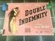 Double Indemnity British Quad Ds Movie Poster Barbara Stanwyck Fred Macmurray