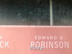 DOUBLE INDEMNITY British Quad DS Movie Poster BARBARA STANWYCK FRED MACMURRAY