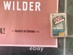 DOUBLE INDEMNITY British Quad DS Movie Poster BARBARA STANWYCK FRED MACMURRAY