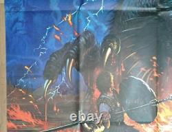 DRAGONSLAYER (1981) original UK 40 x 60 (double quad) movie poster Disney