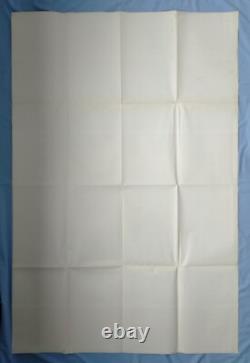 DRAGONSLAYER (1981) original UK large 40x60 double quad movie poster DISNEY