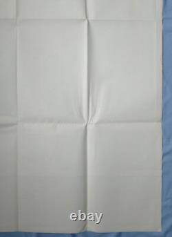 DRAGONSLAYER (1981) original UK large 40x60 double quad movie poster DISNEY