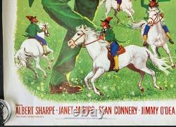 Darby O'Gill and the Little People ORIGINAL Quad Movie Film Cinema Poster Disney
