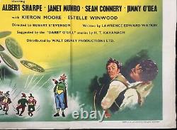 Darby O'Gill & the Little People Original Quad Movie Poster FIRST RELEASE Disney