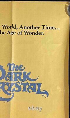 Dark Crystal Original Quad Movie Poster Jim Henson Frank Oz 1982
