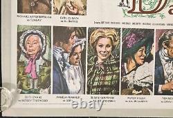 David Copperfield Original Quad Movie Poster LINEN BACKED Attenborough 1969