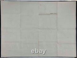 Davy Crockett and the River Pirates Original Quad Movie Poster Fess Parker 1956