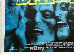 Day Of The Dead Movie Original Quad Film Poster 1985 George A. Romero Zombies