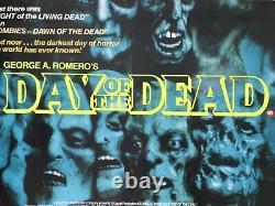 Day Of The Dead Original UK Movie Quad (1985) George A. Romero