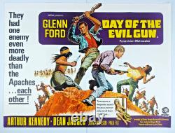 Day Of The Evil Gun Original Uk Quad Movie Poster 1968