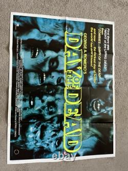 Day of the Dead Original Quad Movie Poster George A Romero 1985