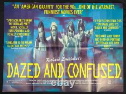 Dazed and Confused 1993 Original UK Quad Movie Poster Matthew McConaughey