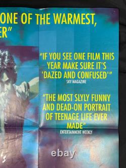 Dazed and Confused 1993 Original UK Quad Movie Poster Matthew McConaughey