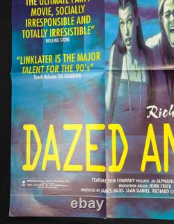 Dazed and Confused 1993 Original UK Quad Movie Poster Matthew McConaughey