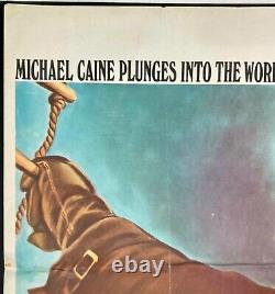 Deadfall ORIGINAL Quad Movie Cinema Poster Michael Caine Bryan Forbes 1968