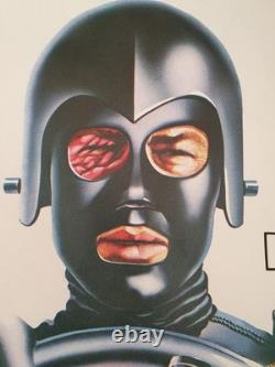 Death Race 2000 Exploitation 1975 Rolled UK Quad from Tom Chantrell collection