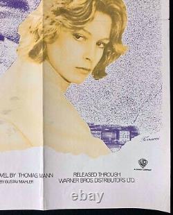 Death in Venice Original Quad Movie Poster Dirk Bogarde Visconti 1971