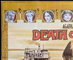 Death on the Nile Original Quad Movie Poster Agatha Christie Peter Ustinov 1978