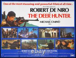 Deer Hunter ORIGINAL Quad Film Cinema Poster Robert DeNiro Michael Cimino 1978