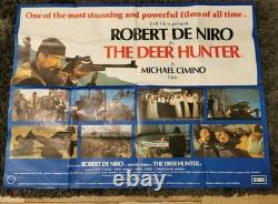 Deer Hunter Quad Poster Robert DeNiro Michael Cimino 1978 Folded Original 40x30