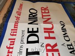 Deer Hunter Quad Poster Robert DeNiro Michael Cimino 1978 Folded Original 40x30