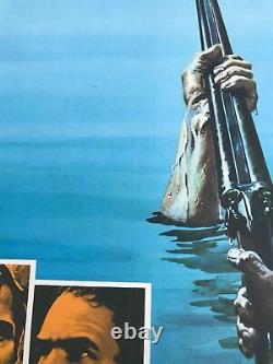 Deliverance Linen Backed UK Quad Film Poster (1972) Jon Voight