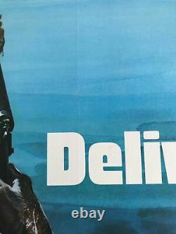 Deliverance Linen Backed UK Quad Film Poster (1972) Jon Voight