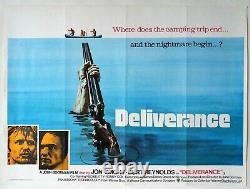 Deliverance Original Uk Quad Film Poster 1972