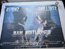 Demolition Man Original UK Quad One Sheet Cinema Poster, 1990s Action (USA)