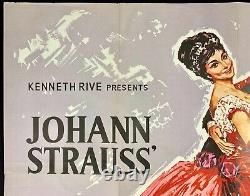 Die Fledermaus Original Quad Movie Poster Anneliese Meineche Strauss Opera 1966
