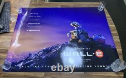 Disney Pixar Wall-E Quad Cinema Poster 40x30 Inch UK 2008 Andrew Stanton
