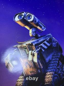 Disney Pixar Wall-E Quad Cinema Poster 40x30 Inch UK 2008 Andrew Stanton