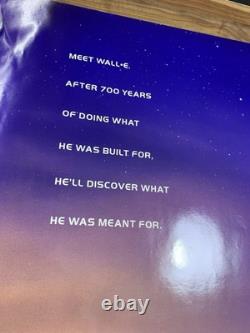 Disney Pixar Wall-E Quad Cinema Poster 40x30 Inch UK 2008 Andrew Stanton