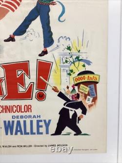 Disney's Bon Voyage! 1962 Original UK Quad Movie Poster 40x30 inches