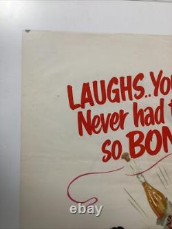 Disney's Bon Voyage! 1962 Original UK Quad Movie Poster 40x30 inches