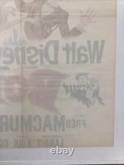 Disney's Bon Voyage! 1962 Original UK Quad Movie Poster 40x30 inches