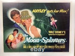 Disney's The Moon Spinners 1964 Original UK Quad Movie Poster 40x30 inches