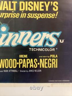 Disney's The Moon Spinners 1964 Original UK Quad Movie Poster 40x30 inches