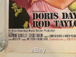 Do Not Disturb Original Movie Quad Poster 1965 Doris Day Rod Taylor Chantrell