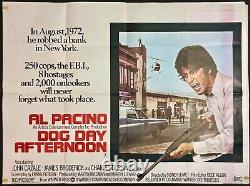 Dog Day Afternoon Original Quad Movie Cinema Poster Al Pacino Sidney Lumet 1975
