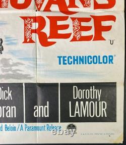 Donovan's Reef ORIGINAL Quad Movie Film Cinema Poster John Wayne Ford 1963
