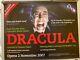 Dracula Bfi Release Rare Quad Cinema Poster. Christopher Lee