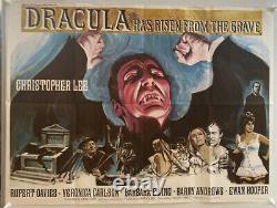 Dracula Has Risen From The Grave UK British Quad (1968) Original Film Poster