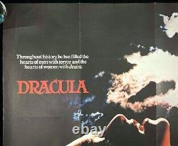 Dracula Original Quad Movie Poster Frank Langella Laurence Olivier 1979