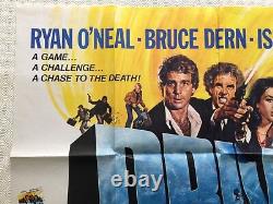 Driver Original UK Movie Quad Poster 1978 Ryan O'Neal, Brian Bysouth Art